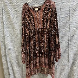 Knox rose loose floral dress